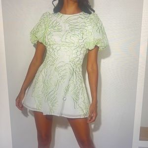 Hello Molly Cutest Event Mini Dress Green